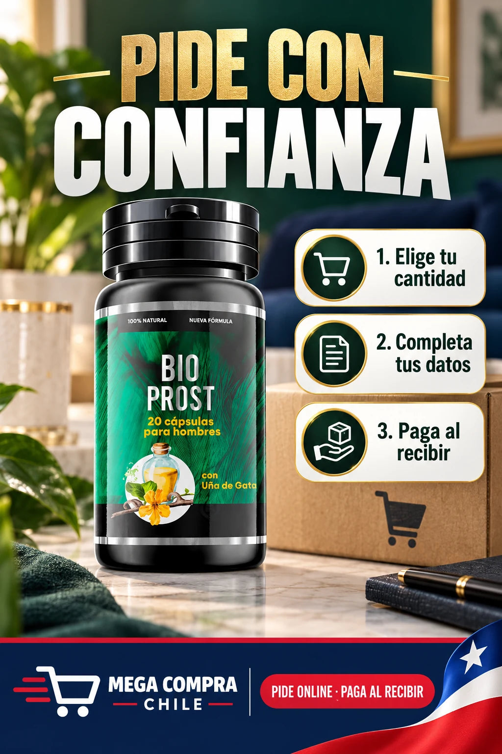 Pide con confianza.