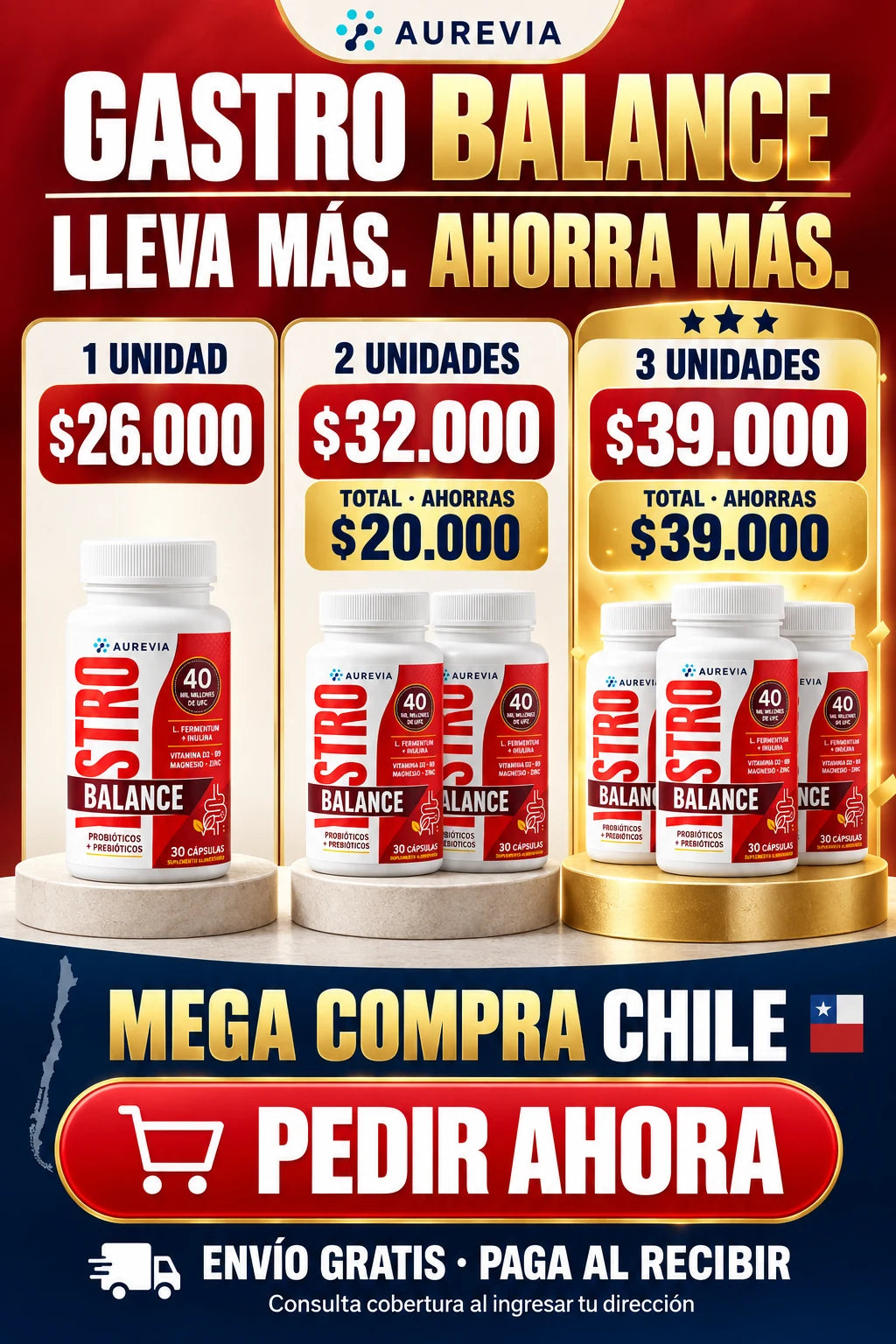 Ofertas por cantidad con envío gratis y pago al recibir. Consulta los precios de cada opción al lado de la imagen.