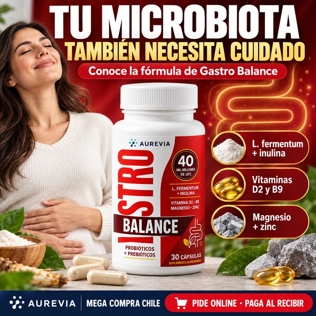 La etiqueta declara L. fermentum, inulina, vitaminas D2 y B9, magnesio y zinc; además, 40 mil millones de UFC. Revisa el envase para conocer la información completa de la fórmula.